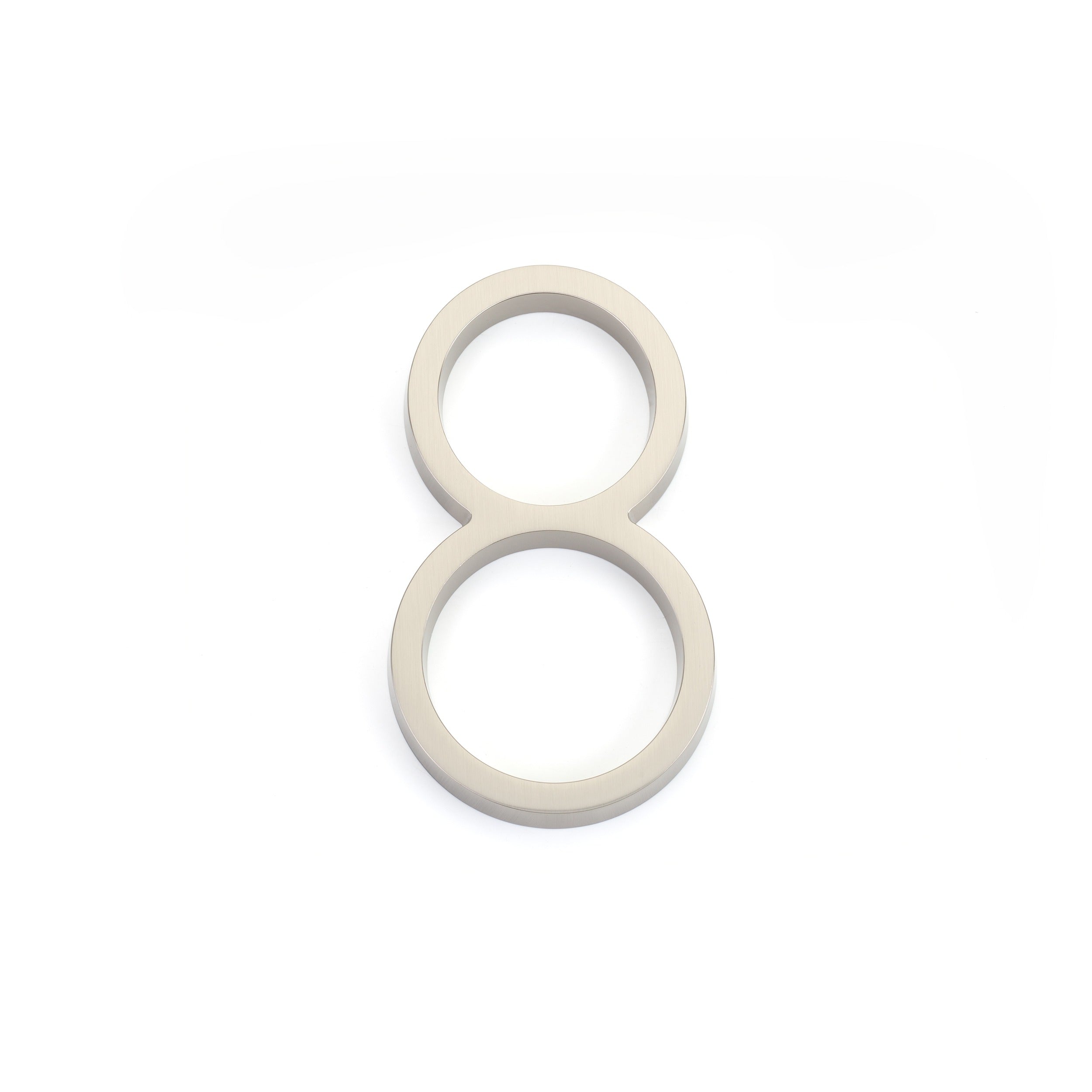EMTEK Emtek 2838US15 Modern House Number 8 Satin Nickel
