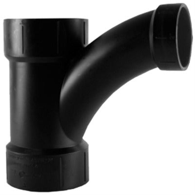 CHARLOTTE PIPE Charlotte Pipe Abs 00502 1600HA Abs Dwv Long Turn Tee Wye