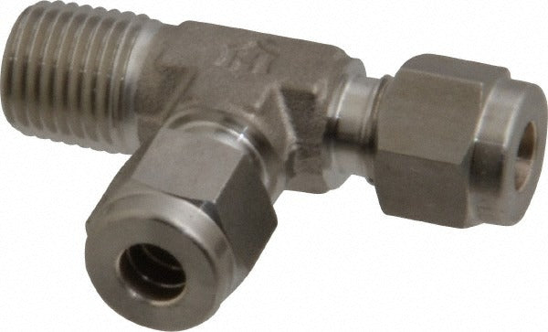 HAM-LET Ham-let 3002303 Compression Male Run Tee 1/4 Inch Ss