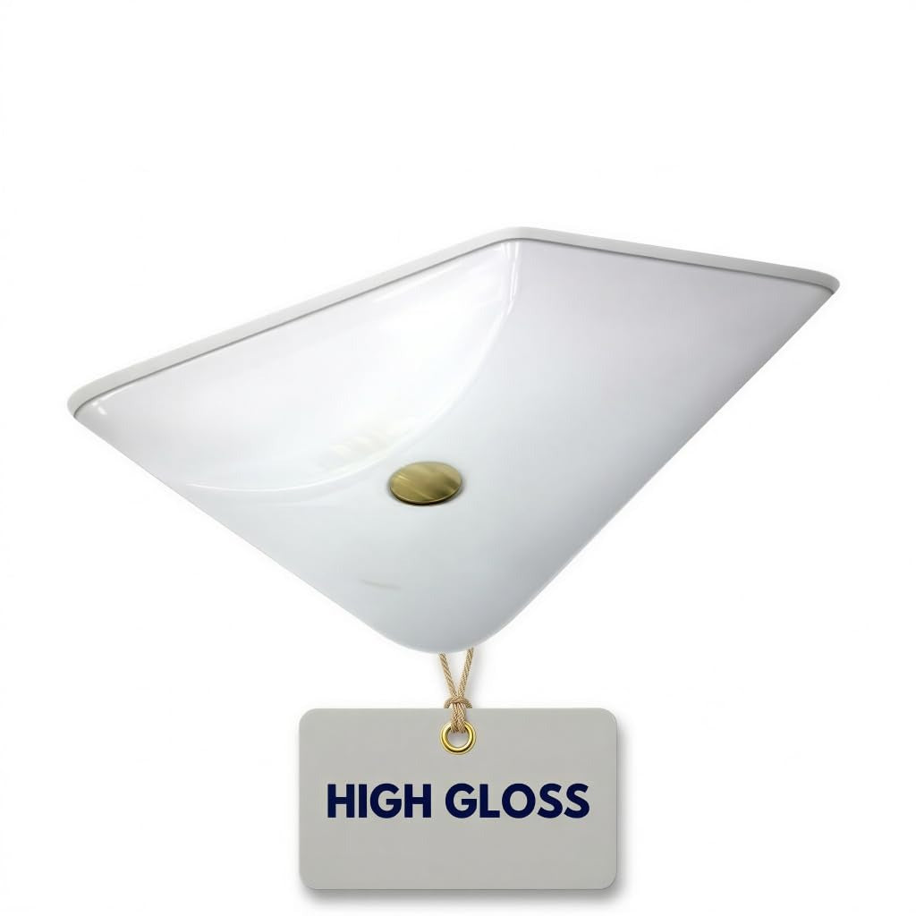 NANTUCKET SINKS Nantucket Sinks UM-18X12-W Undermount Bathroom Sink White
