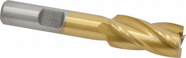 VALUE COLLECTION Value Collection 722-3043 Square End Mill 1/2 in 4 Flute Hss Tin
