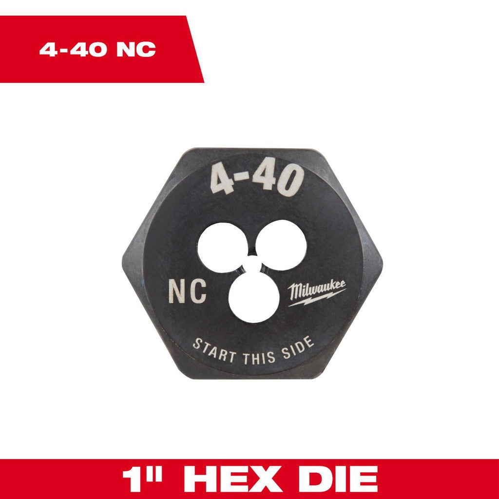 MILWAUKEE Milwaukee Tool 49-57-5308 Hex Rethreading Die 4-40 Unc