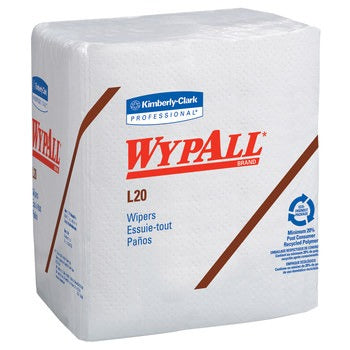 KIMBERLY-CLARK Kimberly-clark 47022 Wypall L20 Paper Wiper 12x12.5 in