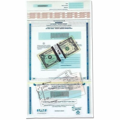 ICONEX Iconex Llc ICX94190071 Deposit Bags Pack of 100