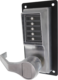 DORMAKABA Dormakaba llp1010-26d-41 Exit Trim Lever Lock Satin Chrome