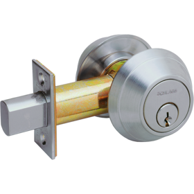 SCHLAGE Schlage Lock B662-P6-626 12-296 KA4 C Deadbolt Double Cylinder Grade 1