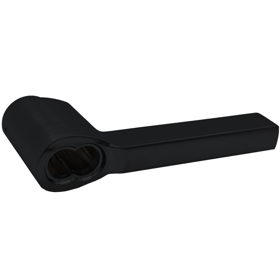 SCHLAGE Schlage Lock LP SFIC 622 LAT Latitude SFIC Lever Matte Black