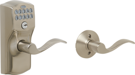 SCHLAGE Schlage Lock FE575-ACC-CAM-619 16-211 Keypad Entry Auto Lock Camelot with Accent Lever