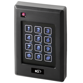 RUTHERFORD CONTROLS Rutherford Controls P-640-H-A 125KHZ Prox/KYPD, 7 Read Range Single Gang Box Mount