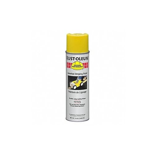 Rust-Oleum 2348838V High Performance 2300 System Inverted Striping Paint 18 oz Yellow Matte