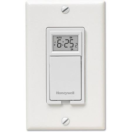 Honeywell RPLS730B1000 7 Day Programmable Timer Switch White