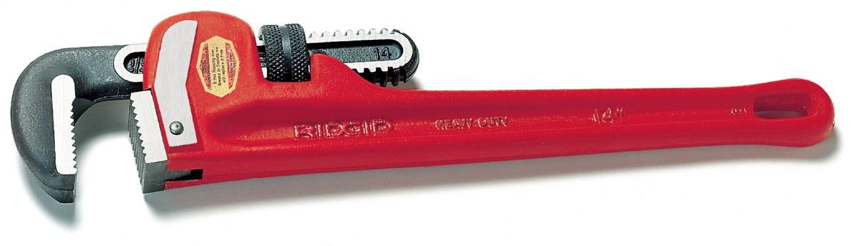 RIDGID Ridgid 31025 Heavy Duty Straight Pipe Wrench 18 Inch