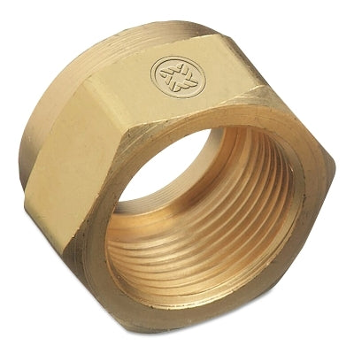 Western Enterprises 300-2 Regulator Inlet Nut Acetylene (B) Brass CGA-520