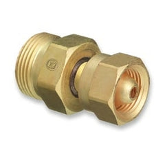 Western Enterprises 314 Brass Cylinder Adaptor From CGA-200 MC Acetylene To CGA-520 B Tank