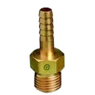 Western Enterprises 41-B Brass Hose Adaptors, Male/Barb, 1/4 in