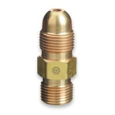 Western Enterprises 51 Brass Cylinder Adaptors CGA-510 POL Acetylene To CGA-300 Coml Acet 1 Piece