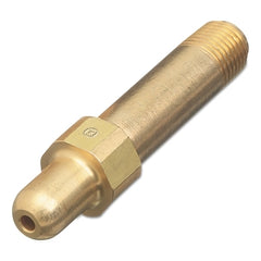 Western Enterprises 347-3 Regulator Inlet Nipples Air 1 by 4 in NPT 3 in Brass CGA-347