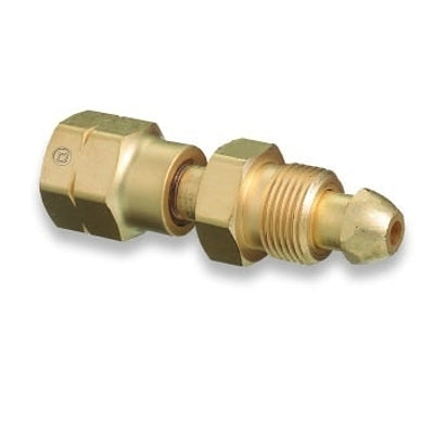 Western Enterprises 813 Brass Cylinder Adaptors from CGA-580 Nitrogen to CGA-590 Industrial Air