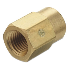 Western Enterprises BF-8-4HP Pipe Thread Reducer Couplings Brass 1/2 in (NPT); 1/4 in (NPT)