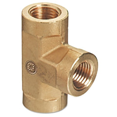 Western Enterprises BFT-4HP Pipe Thread Tee 1/4 Female NPT 3000 psig