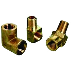 Western Enterprises BSL-4HP Pipe Thread Elbows Connector 3,000 PSIG Brass 1/4 in NPT