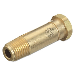 Western Enterprises CO-3 Regulator Inlet Nipple CO2 1/4 in NPT 2 in L Brass CGA-320