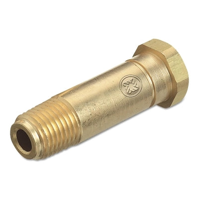 Western Enterprises CO-4 Regulator Inlet Nipple CO2 1/4 in NPT 2-1/2 in L Brass CGA-320