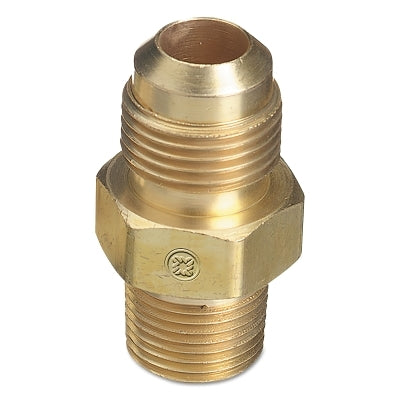 Western Enterprises F-32 Brass SAE Flare Tubing Connection Adapter 500 PSIG CGA-295 to 3/8 in NPT(M)