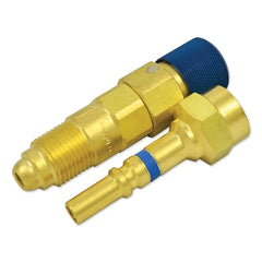 Western Enterprises QDB33 Quick Connect Regulator-to-Hose Brass Plug Socket Inert Gas