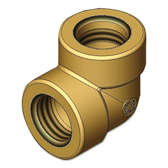 Western Enterprises WHF-4-11 3/4 Threaded Elbow 3000 PSIG Brass Pipe Elbow