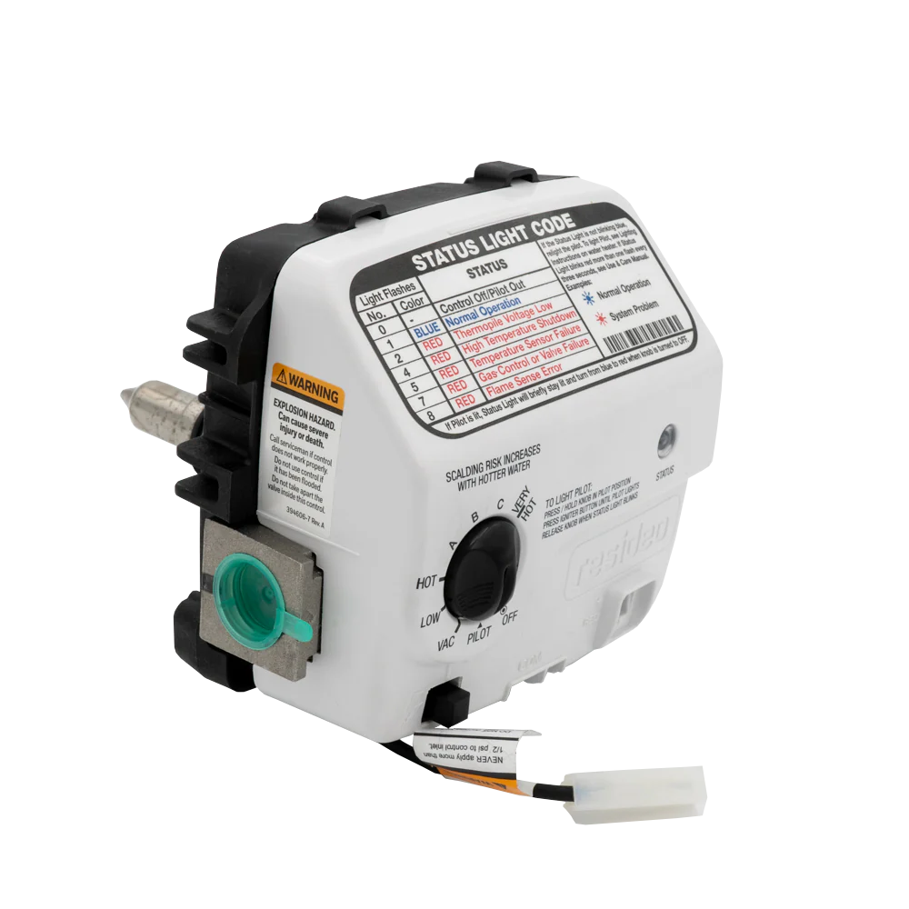 HONEYWELL Honeywell WT8840C1500 Water Heater Gas Valve Control, NG - 2 Insulation Tank, 4 W.C. Setting