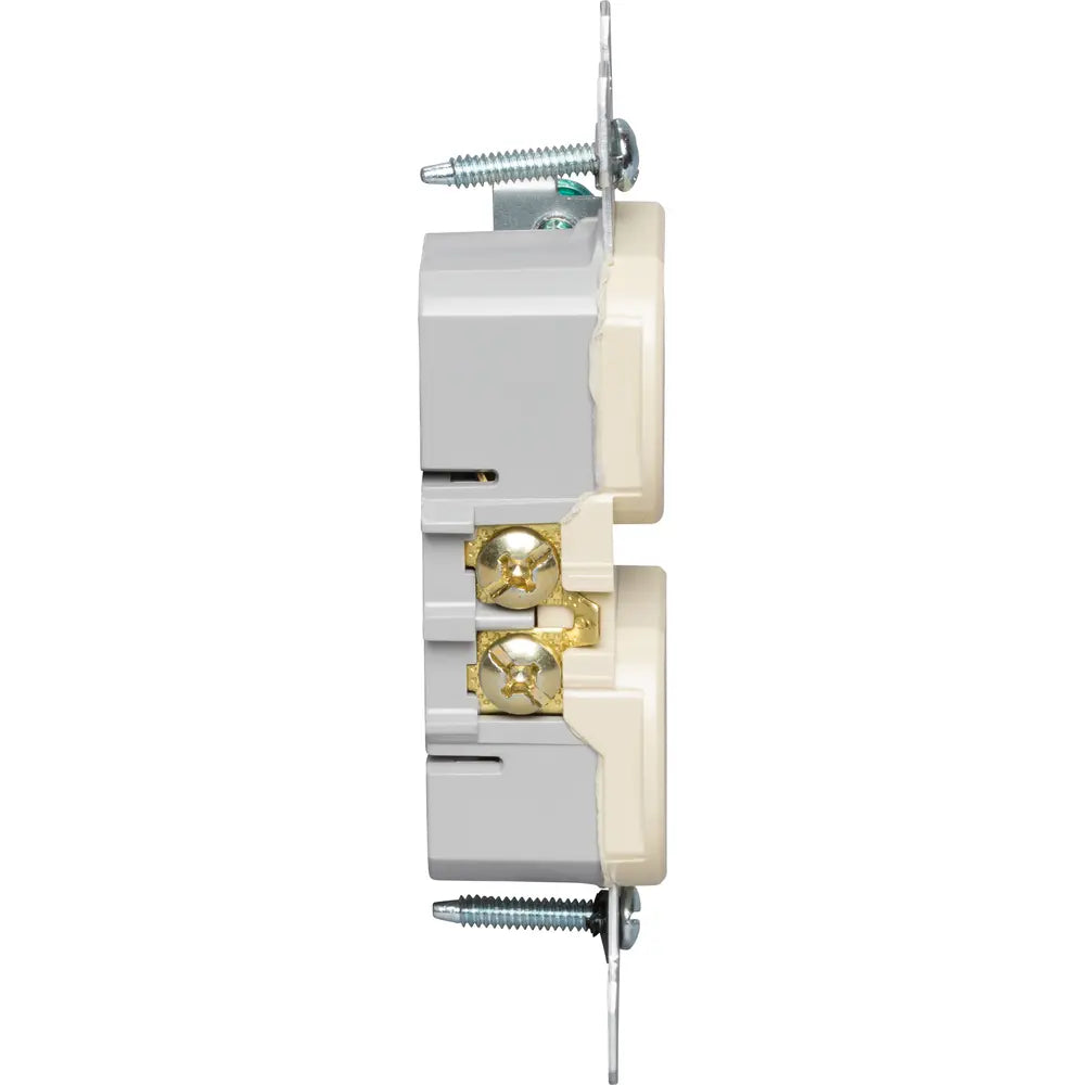 LEGRAND Pass & Seymour 3232SI TradeMaster Self-Grounding Duplex Receptacle 15A 125VAC