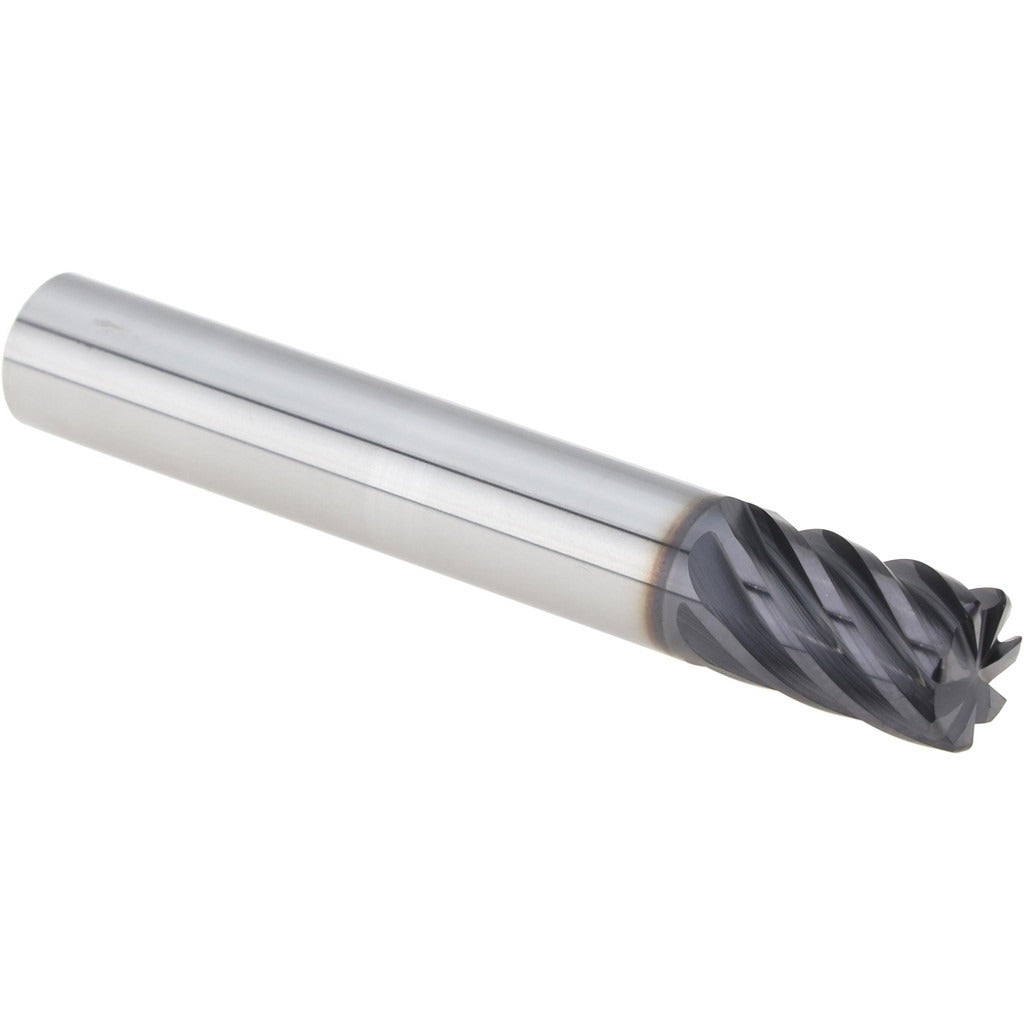 SECO TOOLS Seco 17002323 Corner Radius End Mill 3/8 in 7 Flute Altin
