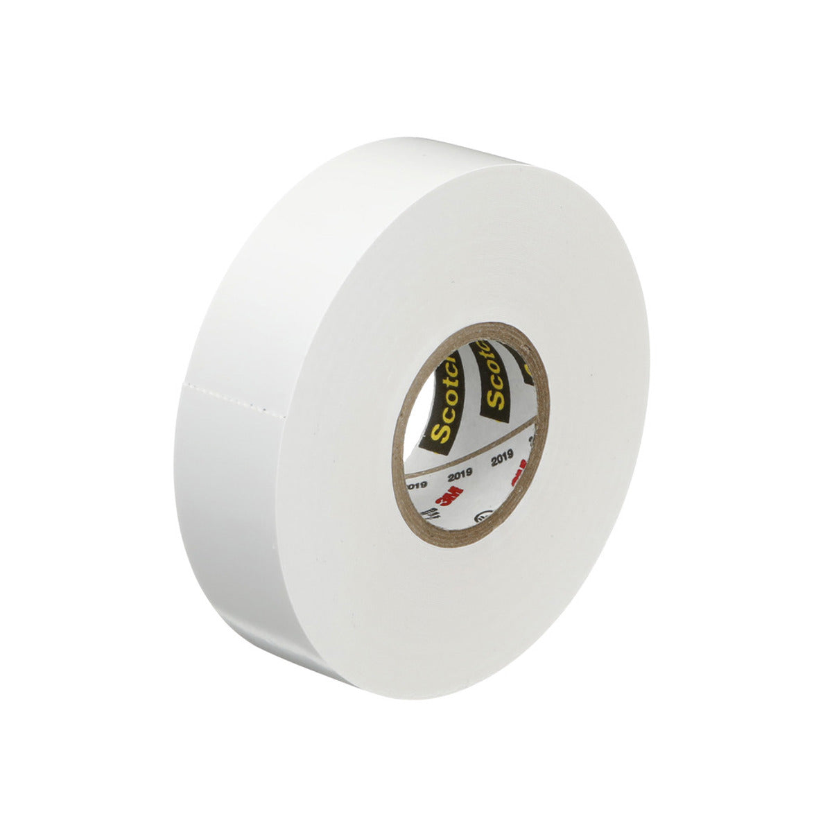 3M Scotch 35-3/4X66FT-WH Vinyl Color Coding Electrical Tape 35, 3/4 Inch x 66 Ft