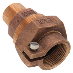 Legend Valve 313-235NL 1 x 1, IPS Pack Joint x MPT, 100 PSI, Lead-Free, Bronze, Straight, Coupling