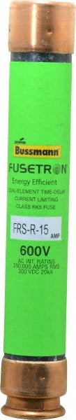 EATON Cooper Bussmann FRS-R-15 RK5 Time Delay Fuse 15A