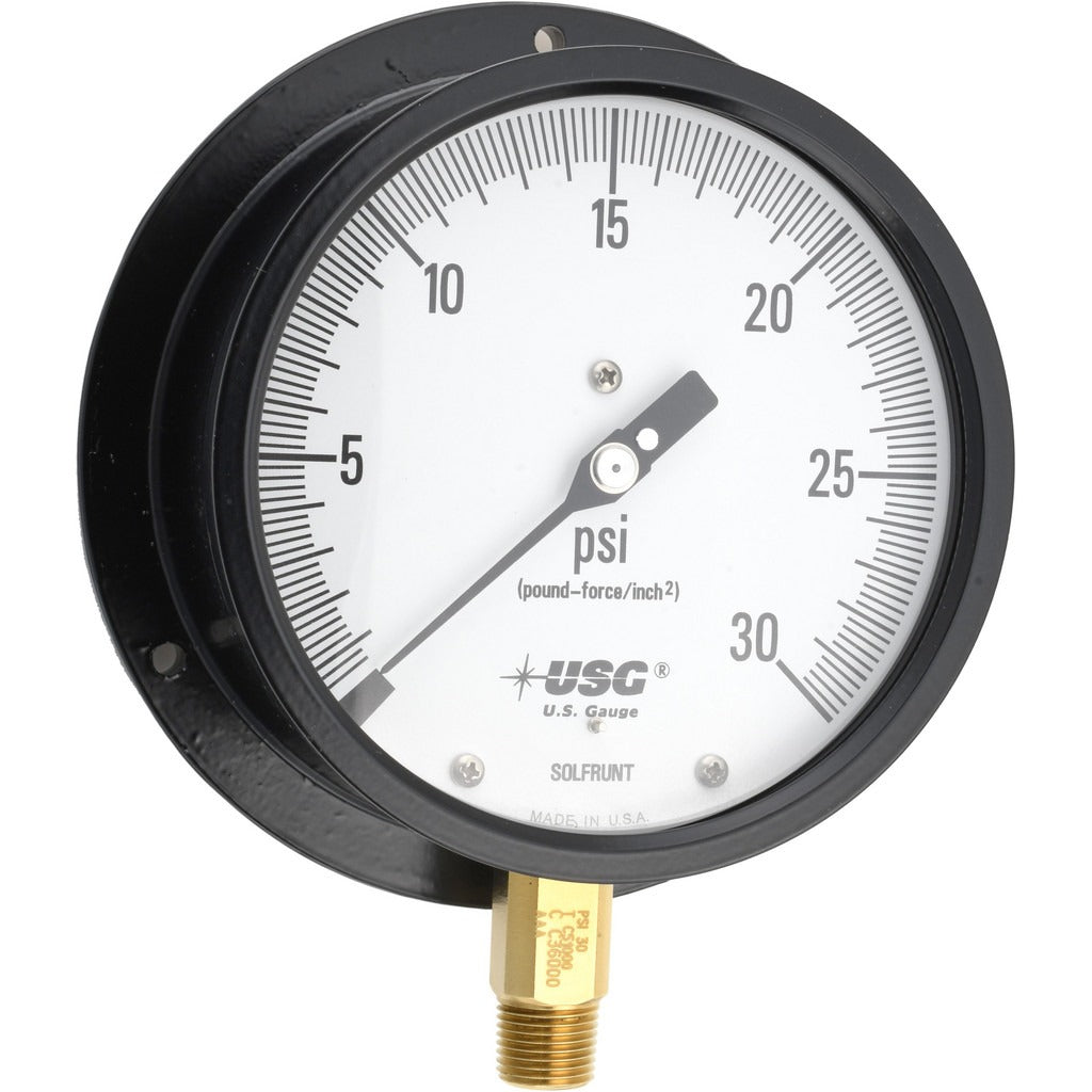 AMETEK Ametek 132508 Process Pressure Gauge 0-30 Psi 6 Inch