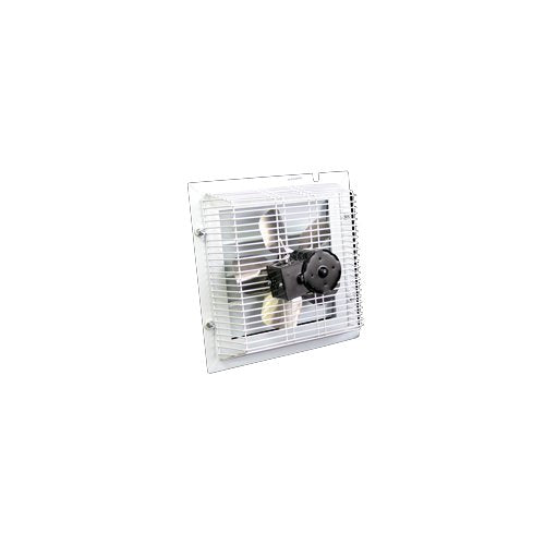 Schaefer SFT-1200 Direct Drive Shutter Style Exhaust Fan, Blade Material: Aluminum, 12 inches