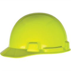 MSA 10074072 SmoothDome Slotted Hard Hat Cap Style 4-Point Fast-Trac III Green