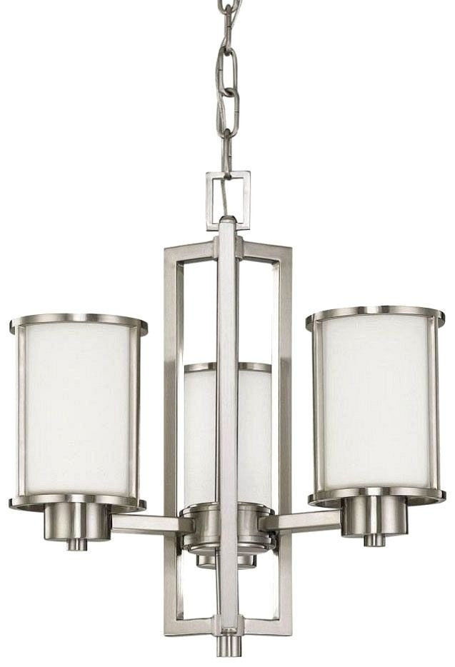 SATCO-NUVO Satco-Nuvo 60/2851 Three Light Chandelier 60W (17.75 in Diameter) 60/2851