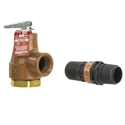 Watts Regulator 374A-30-34FS Relief Valve Pressure with Flood Sensor 3/4 Inch