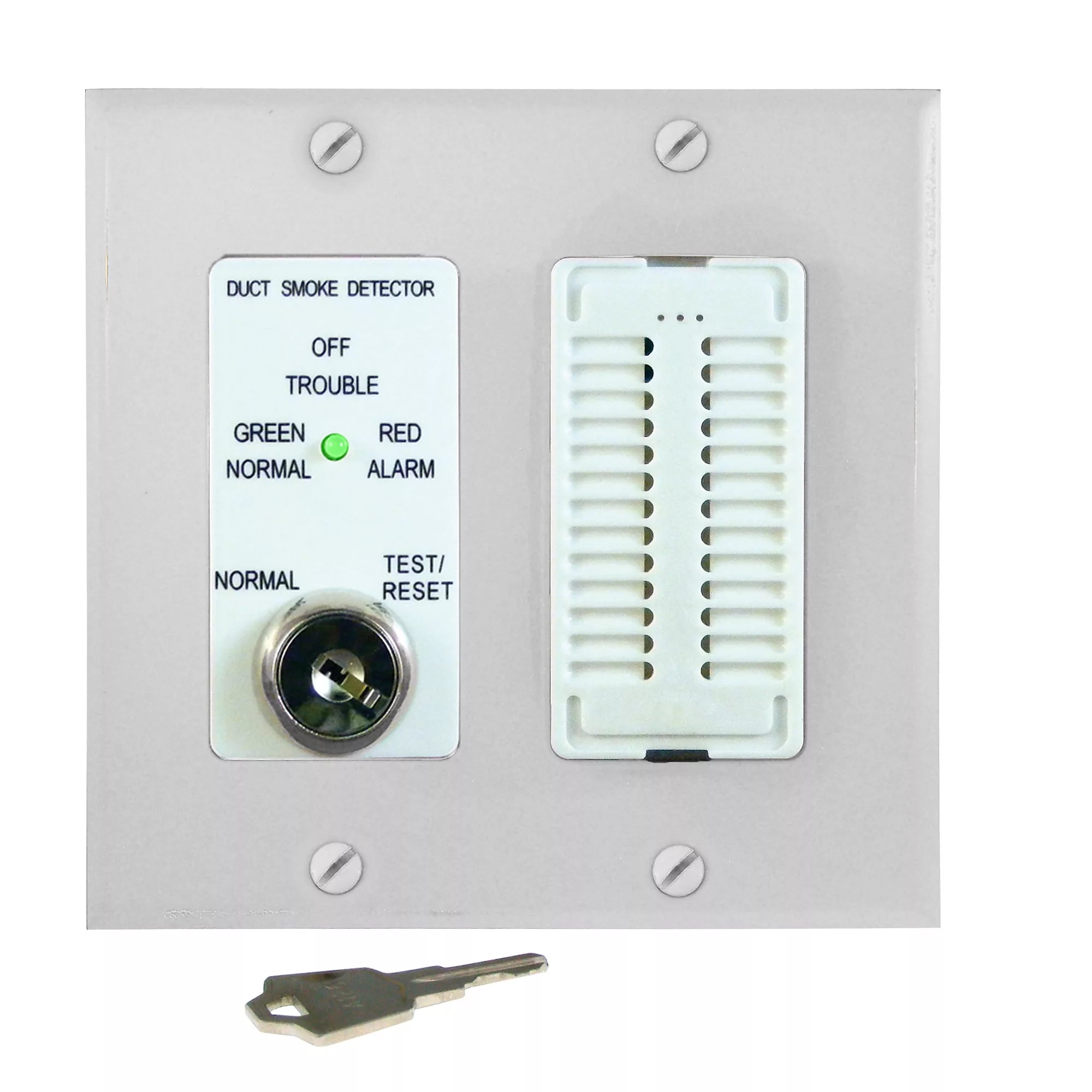 AIR PRODUCTS AND CONTROLS Air Products And Controls MSR-50RKA/W Control with Sounder Assembly (Double-Gang) 24 VDC