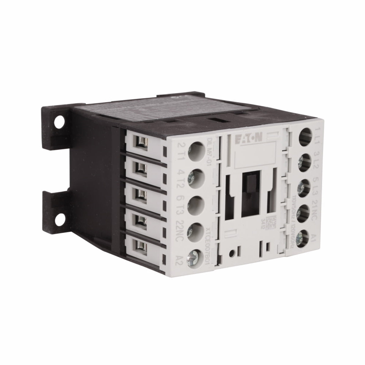 EATON Eaton XTCE009B01A XT IEC contactor 9 A 110-120 Vac (45 mm)