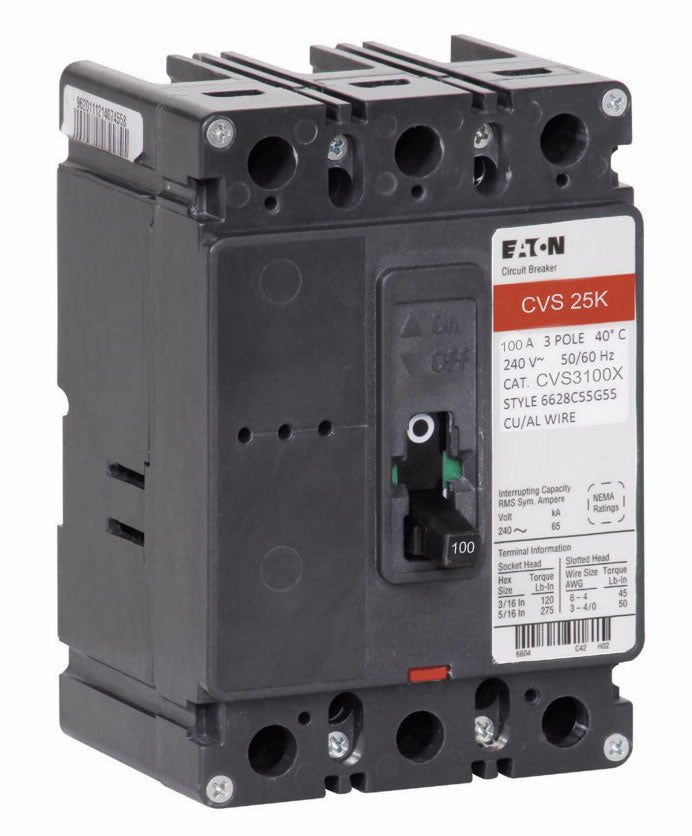 EATON Eaton CVS3100X CVS, 3P, 100 A, 240 V, 4