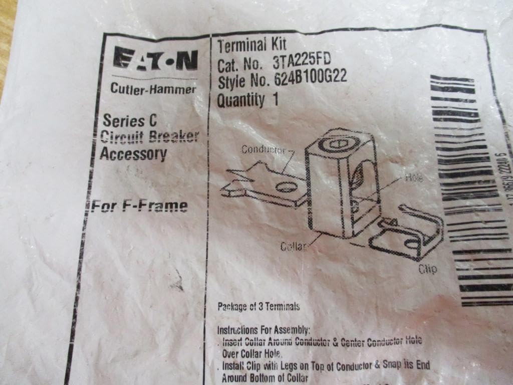 EATON Eaton 3TA225FD molded case circuit breaker accessory line and load terminal 225 A (4-4/0 AWG)