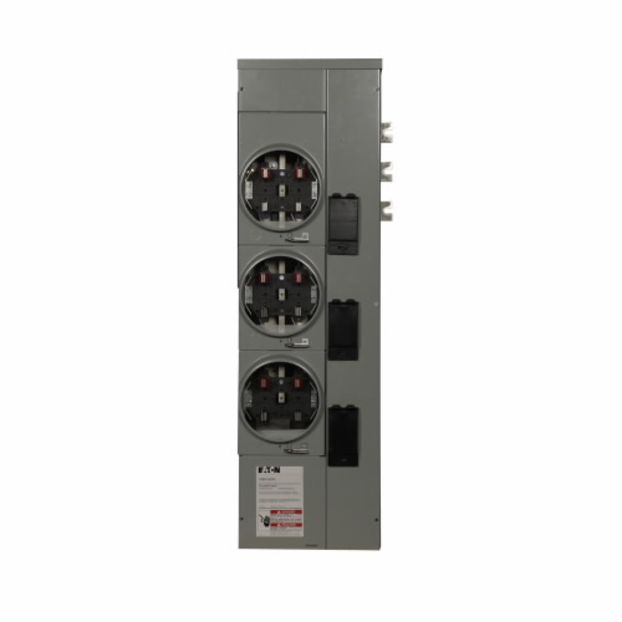 EATON Eaton 1MM312RRL Residential Meter Stack Module 125 Amp 120/240 V (3-Socket 1-Phase 800A Bus)