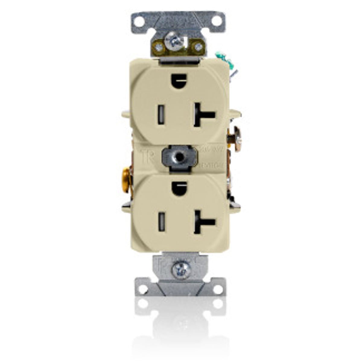 LEVITON Leviton T5362-I Duplex Receptacle Tamper-Resistant 20A 125V (Duplex)