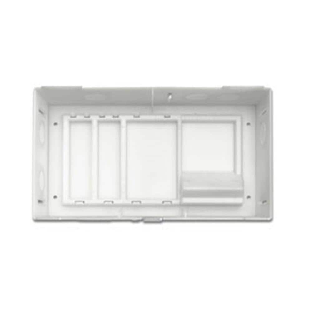 LEVITON Leviton 47605-MDU MDU Compact Structured Media Enclosure (Flush/Surface Mount)