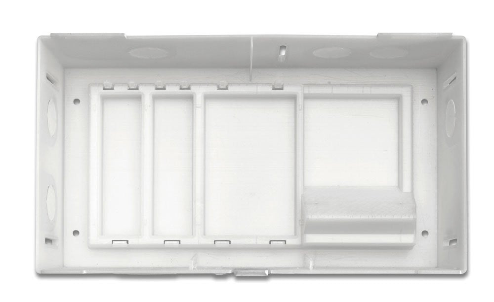 LEVITON Leviton 47605-MDU MDU Compact Structured Media Enclosure (Flush/Surface Mount)