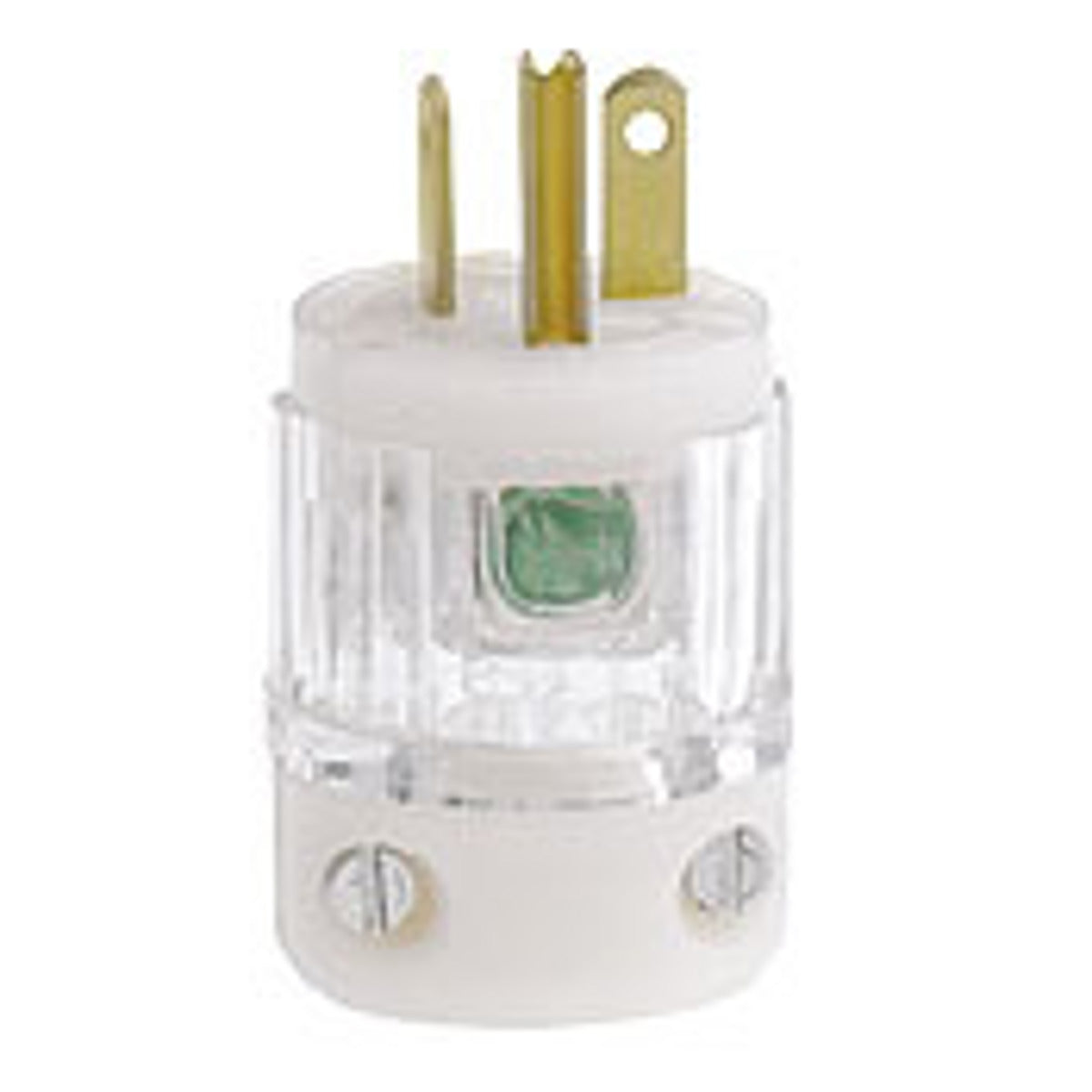 LEVITON Leviton 8315-PLC Straight Blade Plug 20 A 125 V (1.53 in Dia x 1.98 in H)